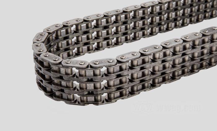 Primary chain »OEM«; fits Sportster 2004-2020; steel, oval side plates; pitch: 315x3 (3/8” x 3/16