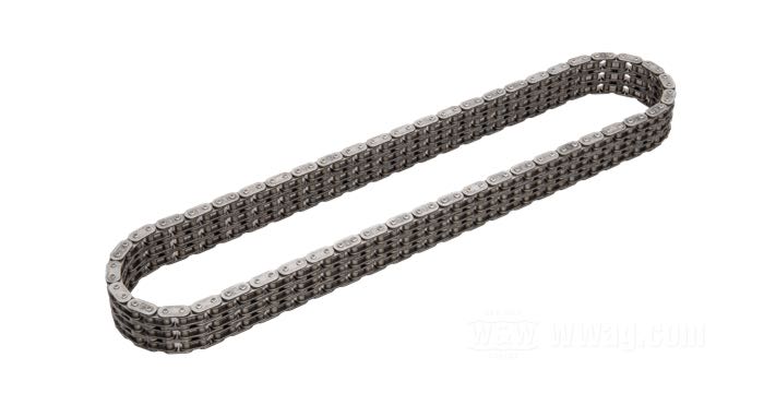 Primary chain »OEM«; fits Sportster 2004-2020; steel, oval side plates; pitch: 315x3 (3/8” x 3/16