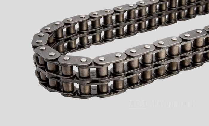 Primary chain by Tsubaki; fits Softail 2007→, Dyna 2006→; steel, oval side plates; pitch: 425x2 (1/2” x 5/16” x 8.51 x 2); number of links: 92; replaces OEM HD 40036-06; gross weight: 1.79 kg