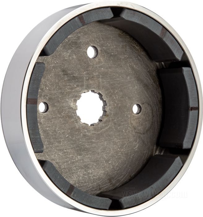 Rotore »OEM«; per Alternatore; atto per modelli FLHT e FLHR 1997-2005, Softail 2001-2006, Dyna 2004-2005 con sistema di ricarica di 38 amp.; acciaio; rimpiazza OEM HD 29981-95; U.S.A.; peso lordo: 2.32 kg