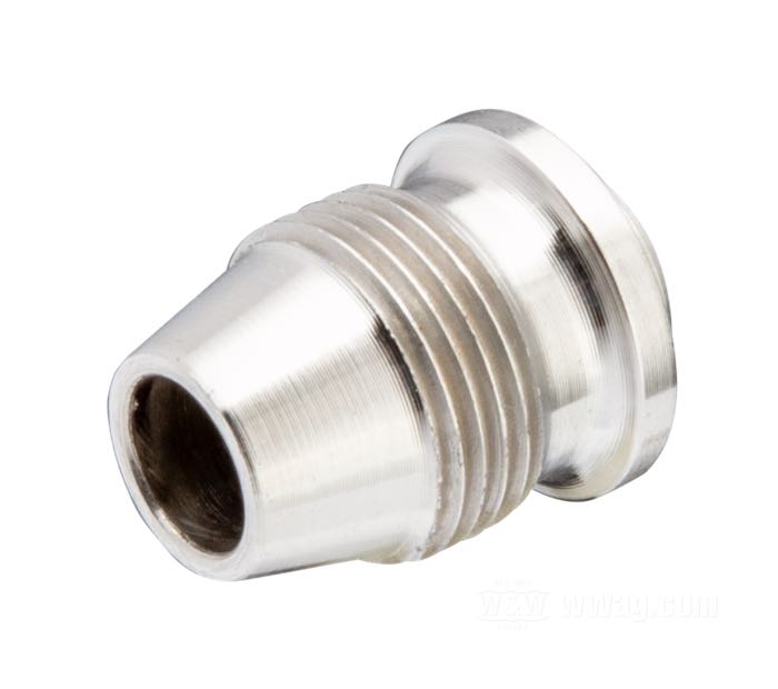 Anschlussstück; für Ablaufröhrchen; passend für Big Twin 1936-1958; Stahl, blank; Gewinde: 9/16”-24; ersetzt OEM HD 60548-36; Bruttogewicht: 13.2 g