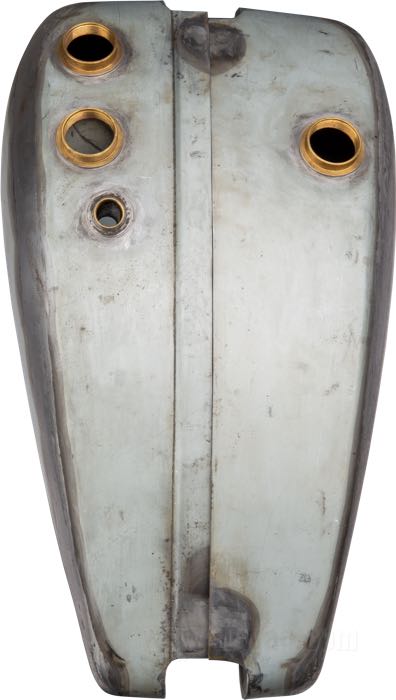 Gas and oil tanks by The Cyclery; fits V models 1930; sheet steel; volume: 13.5 l; required gas cap: screw-in 1.5”-24; required petcock: 1/8” NPT; gross weight: 14 kg