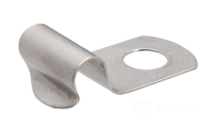 Morsetto; per Cavo tachimetro; atto per FLH 1961-1978, XLCH 1965-1969; acciaio, acciaio inox; rimpiazza OEM HD 67075-57A; peso lordo: 10 g