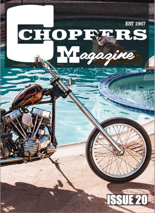 Magazin »Choppers Issue 1, 1967 Reprint«; Papier; Breite x Höhe: 215 x 295 mm; farbig; englisch; Bruttogewicht: 60 g