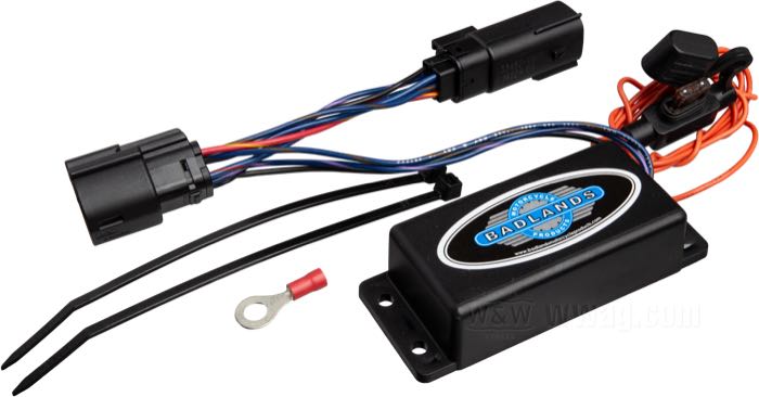 Load equalizer by Badlands; fits Touring 2014→; 12 V; position: rear; USA; gross weight: 161 g