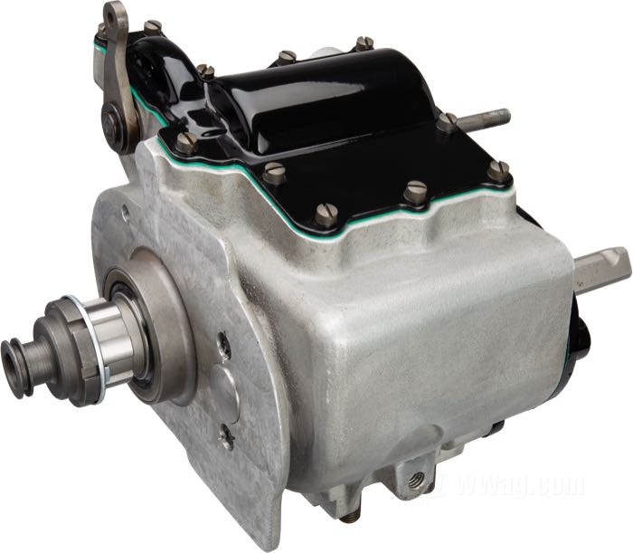 Transmission 3 vitesses de Samwel Supplies; adaptable à 45”/750cc Flathead modèles solo 1941-1946; alu coulé / acier; remplace OEM HD 2202-41B et 33007-41; Europe; poids brut: 10.34 kg