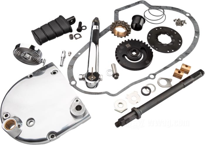 Kickerkit; passend für Sportster 1977-78; Aluminiumguss / Stahl; Bruttogewicht: 5.38 kg