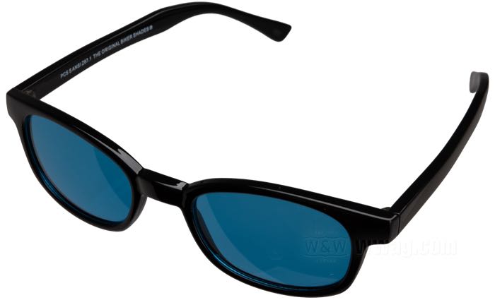Sunglasses »X-KD’s« by Original KD’s; acetate; width: 145 mm; lens material: polycarbonate; lens color/type: turquoise; lens width G: 51 mm; with soft cloth bag; gross weight: 30 g