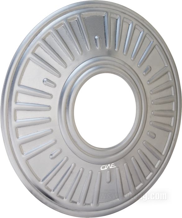 Cache-rayons »Toy« de EMD; pour roues 17”; aluminium, naturel; Ø intér.: 134 mm; France; poids brut: 3.04 kg