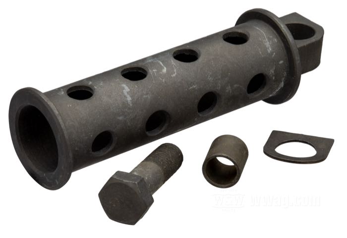 Kickerpedal »WR«; Stahl, mattschwarz, parkerisiert; Bruttogewicht: 160 g