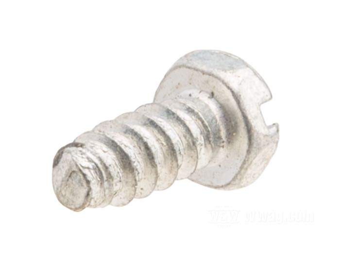 Schraube; für Verstärkungen der Kipphebelbleche; passend für Knucklehead 1939-1947; Stahl, CAD (ZnNi Verfahren); Sechskantkopf mit Schlitz; Schlüsselgröße: 5/16 ”; ersetzt OEM HD 179-39 und 3477; Bruttogewicht: 10 g