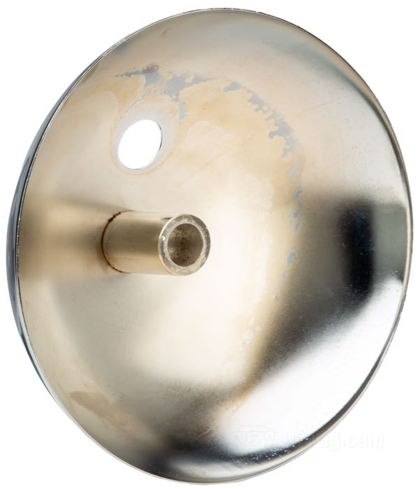 Cache-moyeu; pour moyeu Star (étoile); adaptable à FL(H) 1949-1966; acier, chromé; Ø 20 cm; remplace OEM HD 43303-49; poids brut: 480 g