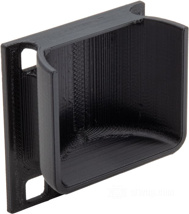 Vide-poche de Cannonball; pour Cannonball LION Box; PLA, noir; L x L x H: 44 x 40 x 19 mm; poids net: 9 g; Espagne; poids brut: 23 g