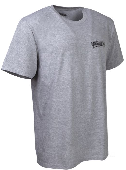 von Wrecking Crew; Baumwolle 200 g/m², grau, 3-Farb-Druck hinten; Größe: S; Bruttogewicht: 240 g