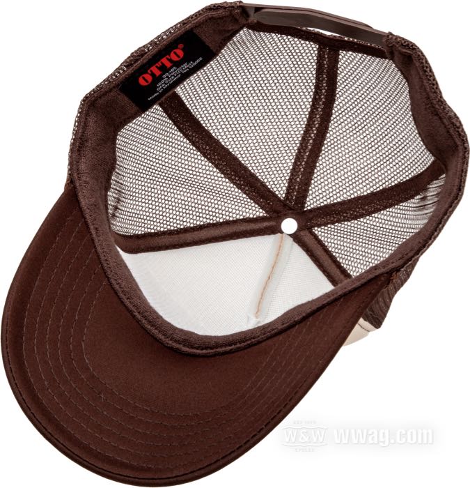 Cap »Chroppers Magazine Badge«; polyester fabric, brown / beige / black; gross weight: 62 g