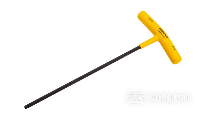 Hex wrench by Bondhus; Protanium high torque steel; SAE; wrench size: 3/16”; gross weight: 70 g