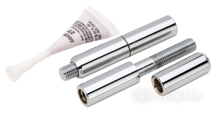 Extension; for Rear view mirror stem; steel, chrome-plated; thread: 5/16”-24; replaces OEM HD 91907-87; USA; gross weight: 120 g