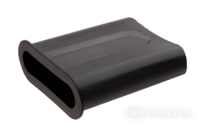 Copertura cavi; atto per modelli con forcella Glide 1949-1960; plastica; L x A x P: 63 x 72 x 21 mm; rimpiazza OEM HD 56600-49; peso lordo: 20 g
