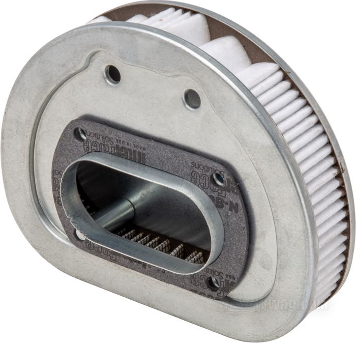 Elemento filtrante »OEM«; atto per FLHRI, FLHTI, FLTI e FLHRTI 1999-2001; acciaio / composito fibra; rimpiazza OEM HD 29462-99; U.S.A.; peso lordo: 540 g