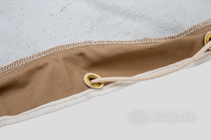 Funda de asiento de The Cyclery; zamarra, blanco; largo x ancho: 460 x 460 mm; Europa; peso bruto: 422 g