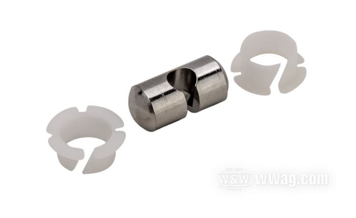Boquilla; para mando embrague a mano 1972-1981; acero, acero, cromado, cromado; Ø 7/16”; reemplaza OEM HD 45039-68 y 45036-68; peso bruto: 10 g