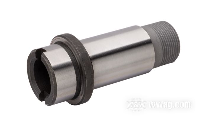 Axle sleeve; for Brake base plate; fits Knucklehead 1936, Big Twin 1937-1948, Servi-Car 1941-1957, WLC 1943; front; steel; replaces OEM HD 43882-36; gross weight: 150 g