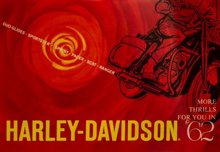 Kalender »Motorbooks Harley-Davidson Motorcycles 2026«; Papier; Breite x Höhe: 43 x 30 cm; farbig; Bruttogewicht: 340 g