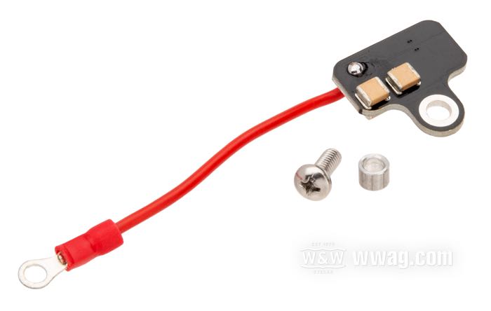 Condensatore »6-in-1« di Morris Magneto; U.S.A.; peso lordo: 26.4 g