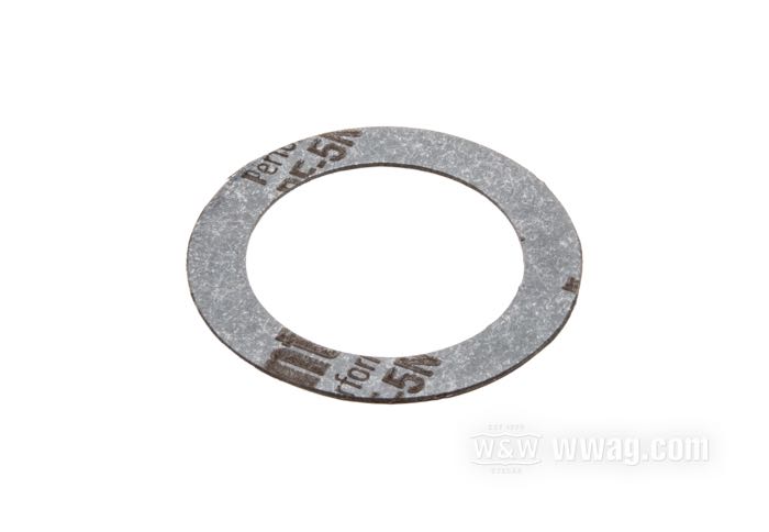 Gasket by James Gaskets; for 32E Type Generator 6V; 3rd brush support plate; paper; replaces OEM HD 31015-30; gross weight: 10 g