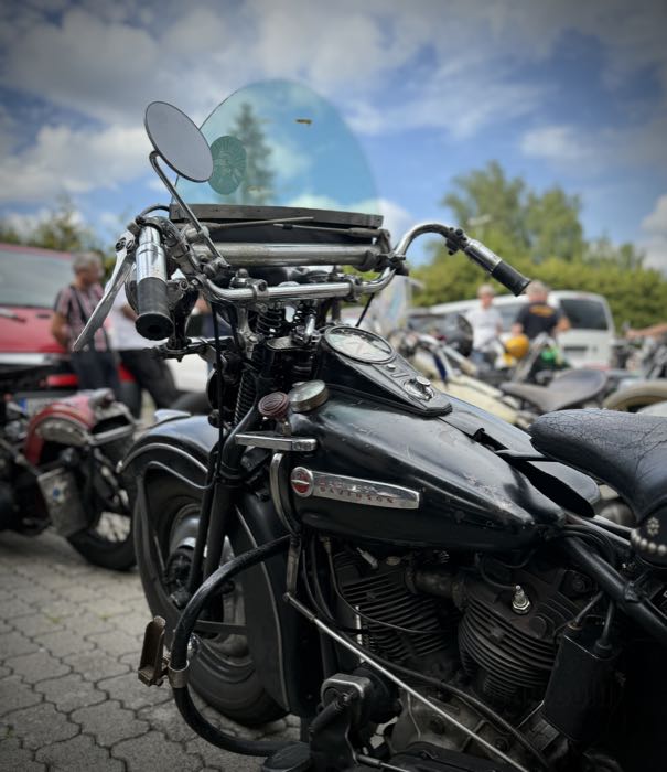 Parabrezza »Hanson Roll-Up«; acciaio / policarbonato / vinile, nero; peso lordo: 3.41 kg