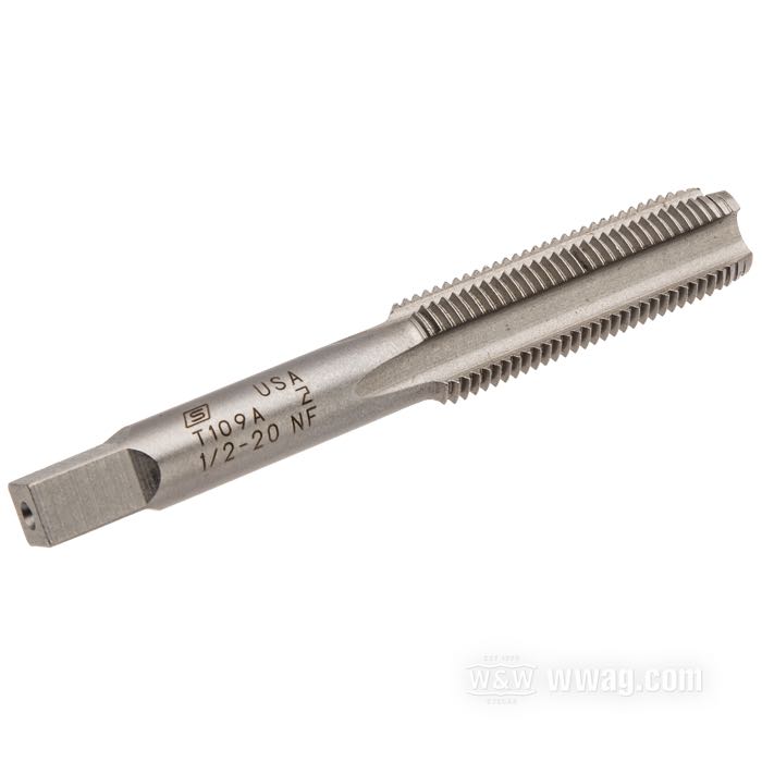 Tap »Super-Pro«; steel; thread: 1/2”-20; thru thread; gross weight: 40 g