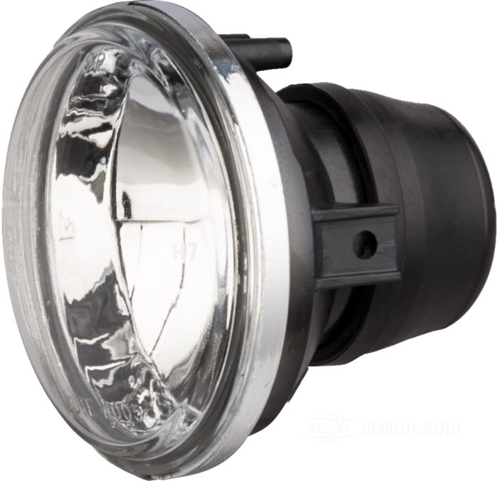 Óptica de faro »Mini«; luz corta; plástico / cristal, claro; Ø 3-1/2”; tipo de bombilla: H7; 12 V; 55 W; casquillo: PX26d; sin bombilla; sin función de luz de posición; homologado E9; peso bruto: 240 g