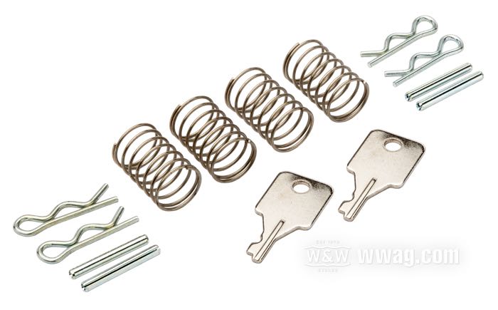 Saddlebags; fits Big Twin 1958-1984; plastic, black; L x W x H: 54 x 18 x 27 cm; replaces OEM HD 90925-54, and 90920-54