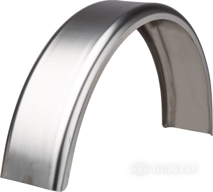 Fender »Flat«; steel, bare, 5”; for tire: 18 ”; gross weight: 2.48 kg