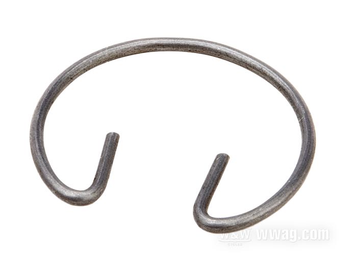 Wristpin keeper by Graf; steel; gross weight: 1 g