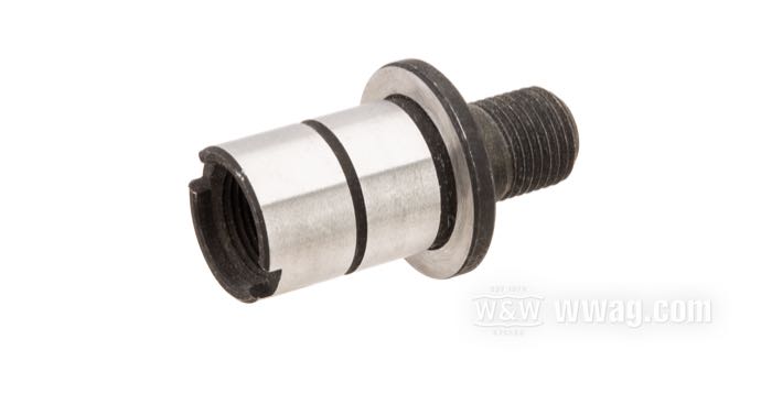 Albero; per forcelle Springer Classic e I-Beam; atto per Big Twin/WLC; davanti; acciaio, zincato; rimpiazza OEM HD 45673-31; peso lordo: 80 g