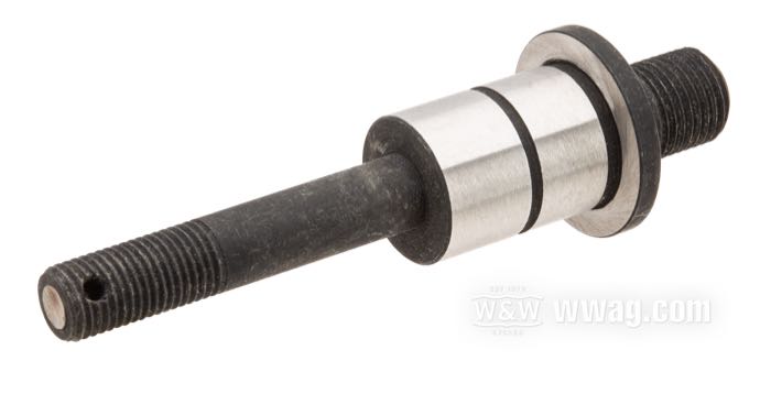 Albero; per forcelle Springer Classic e I-Beam / uso con cavaletto centrale; atto per Big Twin/WLC; dietro, lungo; acciaio; rimpiazza OEM HD 45678-31; peso lordo: 130 g
