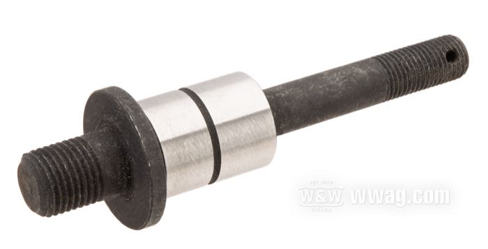 Albero; per forcelle Springer Classic e I-Beam / uso con cavaletto centrale; atto per Big Twin/WLC; dietro, lungo; acciaio; rimpiazza OEM HD 45678-31; peso lordo: 130 g