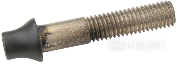 Haltebolzen von Kellermann; für micro 1000/LED/Rhombus; starr; Aluminium, schwarz; Gewinde: M8; Länge: 40 mm; Bruttogewicht: 10 g