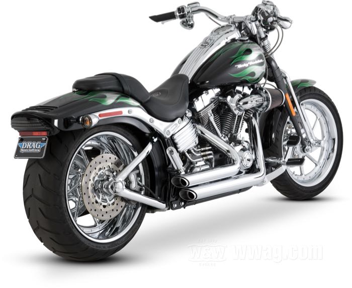 Sistemas de escape 2-2 Shortshots Staggered de Vance & Hines