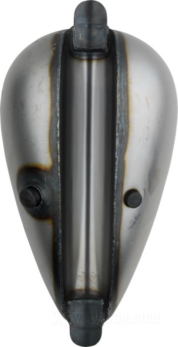 Gas tank »Teardrop«; steel; volume: 8.3 l; required gas cap: cam-style 1955-1982; required gas cap: 2 x vented; required petcock: 3/8” NPT and 1/4” NPT; gross weight: 3.21 kg