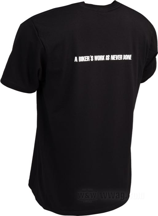 T-shirt by DynaMite; organic cotton 180 g/m², black; size: S; unisex; short sleeve; gross weight: 180 g
