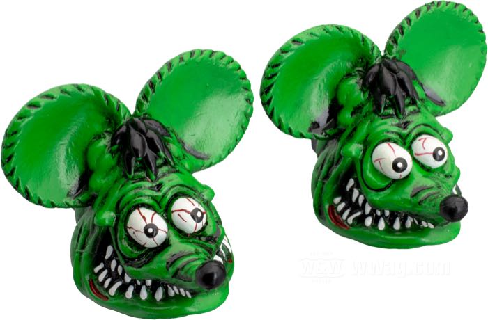 Tornillos de matrícula Rat Fink de Mooneyes