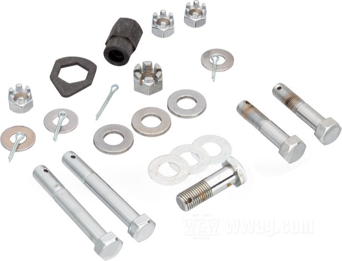 Kits de visserie pour support moteur complet: Big Twin Sidevalve 1937-1948