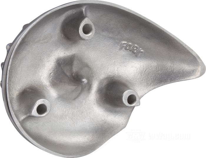 Carburetor cover »Finned« by Fork; for Super E/G carburetors; cast aluminum; Japan; gross weight: 300 g