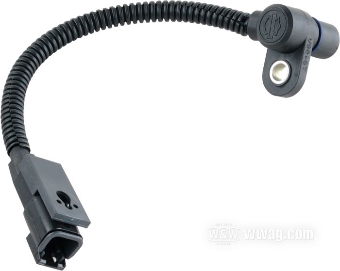 Crank position sensor; for crank position; fits Softail 2001→, Touring 2004→, Dyna 2006→, Sportster 2006-2020; replaces OEM HD 32707-01C; USA; gross weight: 40 g