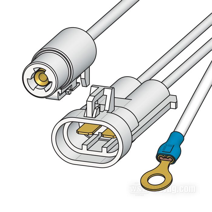 Regulateur/Redresseur de Cycle Electric; adaptable à Touring 2004-2005; aluminium, noir, anodisé; remplace OEM HD 74505-04; USA; poids brut: 1.3 kg