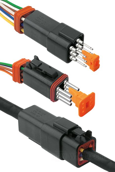 »DT« von Deutsch; für Kabel: ~ 0.5 - 2.5 mm² (AWG 20-14)