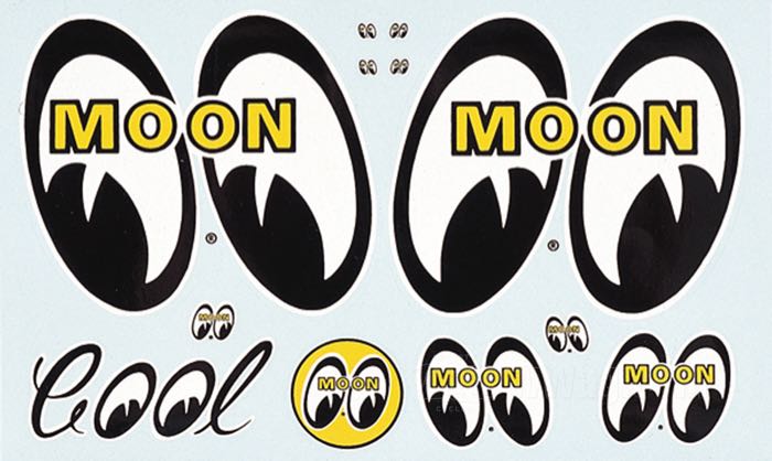 Mooneyes Decal Set