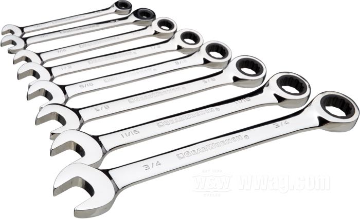 GearWrench Combo Ratcheting Wrench Sets SAE